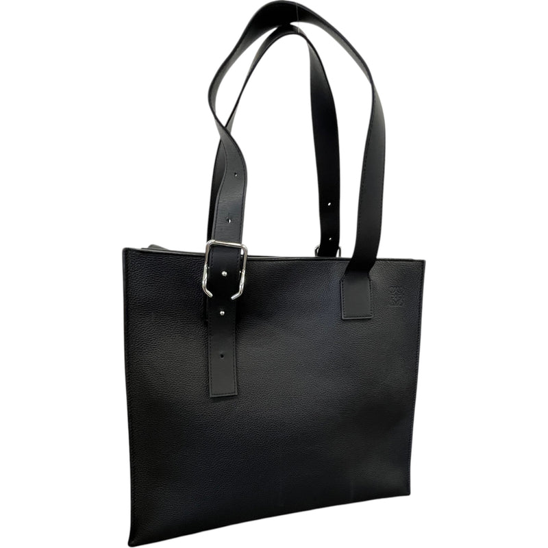 Men's 2019 Buckle Tote Bag Black