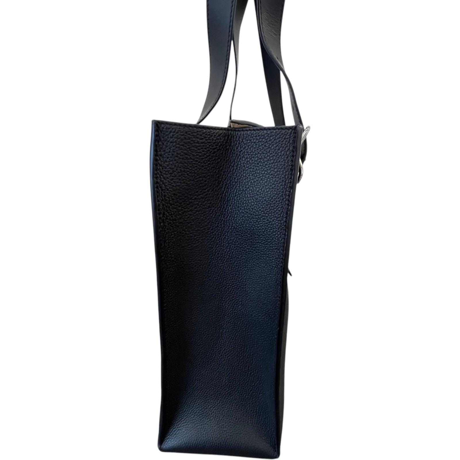 Men's 2019 Buckle Tote Bag Black - Photo 6