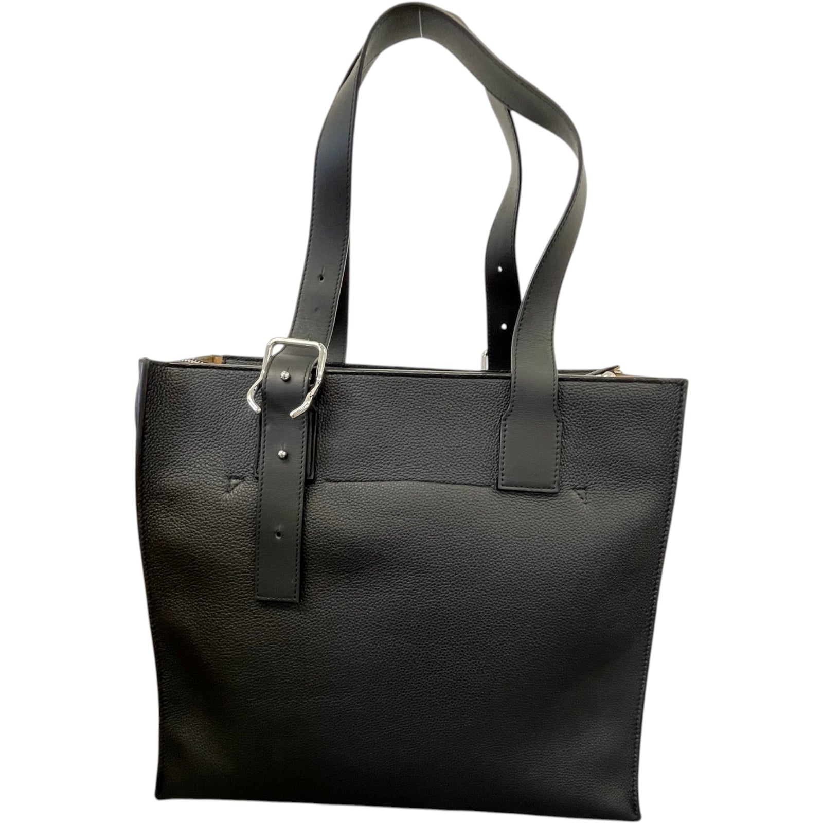 Men's 2019 Buckle Tote Bag Black - Photo 3