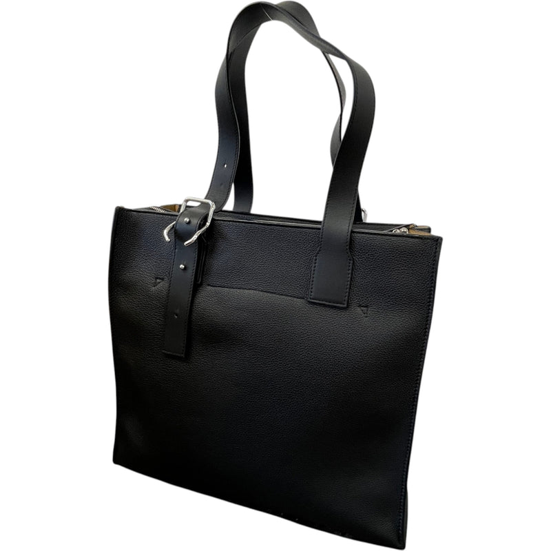 Men's 2019 Buckle Tote Bag Black