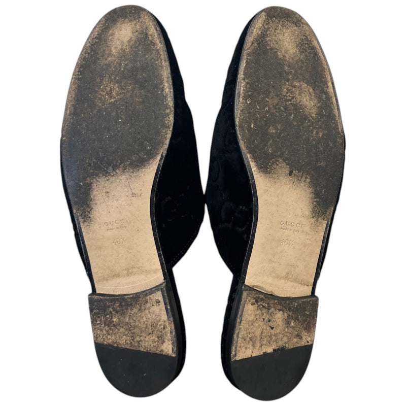 Women's GG Supreme Princetown Loafers Black Size UK 7.5 / EU 40.5