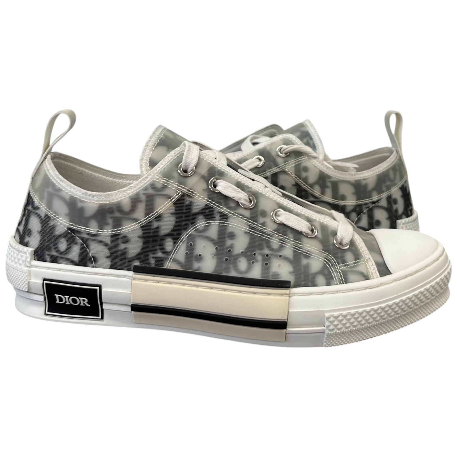 Men's Oblique Low Trainers White Size UK 6.5 / EU 40.5 - Photo 3
