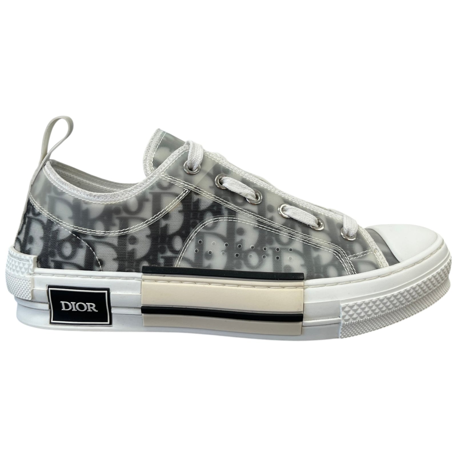 Men's Oblique Low Trainers White Size UK 6.5 / EU 40.5 - Photo 1