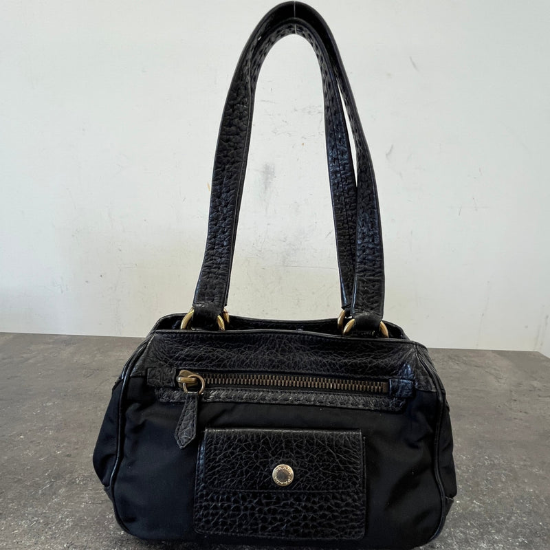 Women's Tessuto Nylon Bag Black