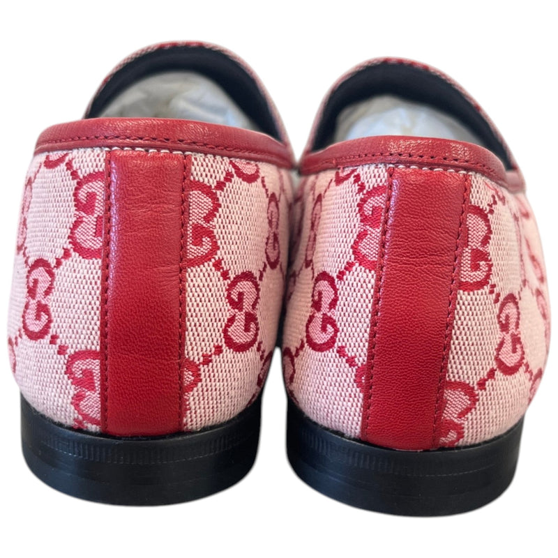 Women's GG Supreme Jordaan Loafers Pink Size UK 8 / EU 41