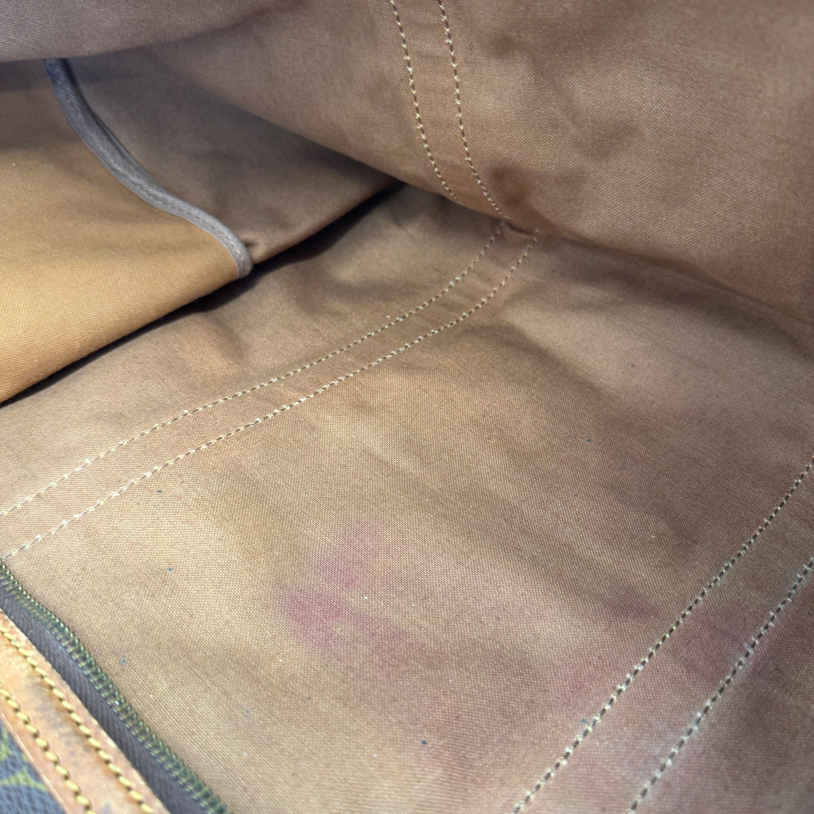 Vintage Monogram Keepall 55 Bag Brown - Photo 13