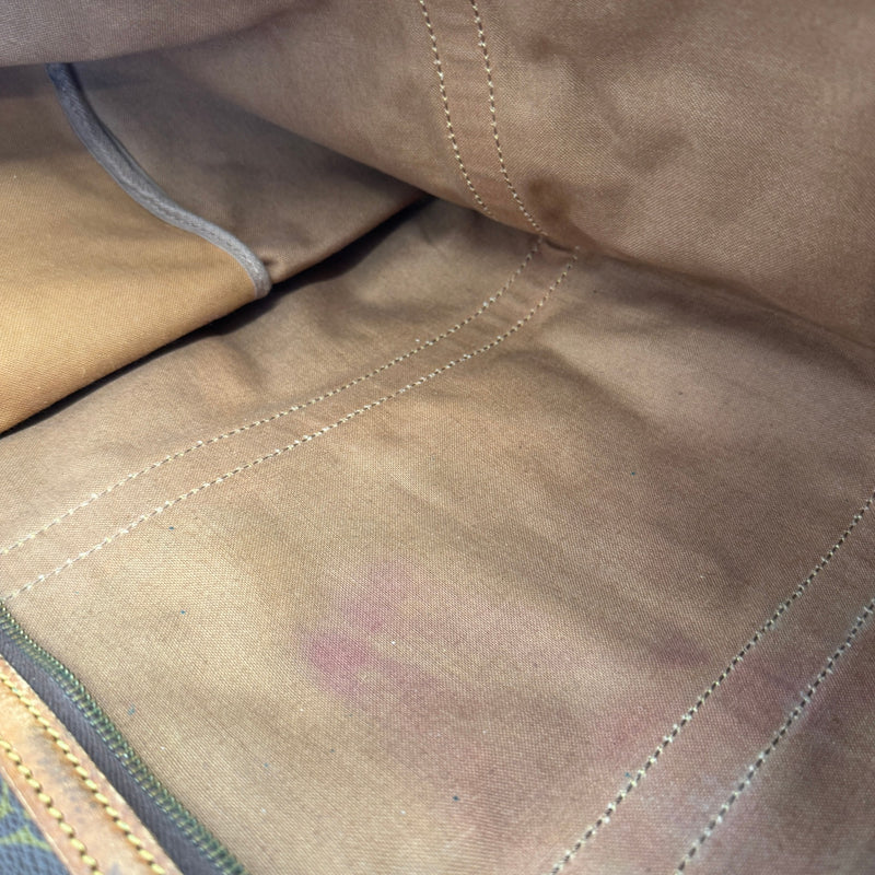 Vintage Monogram Keepall 55 Bag Brown