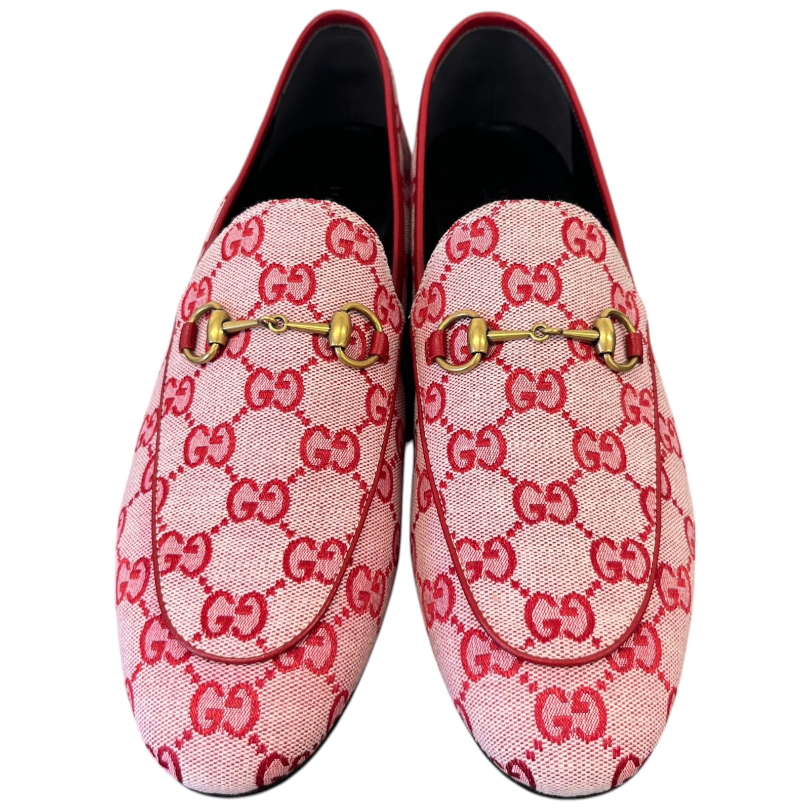 Women's GG Supreme Jordaan Loafers Pink Size UK 8 / EU 41 - Photo 6