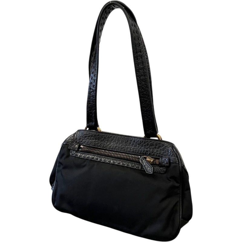 Women's Tessuto Nylon Bag Black