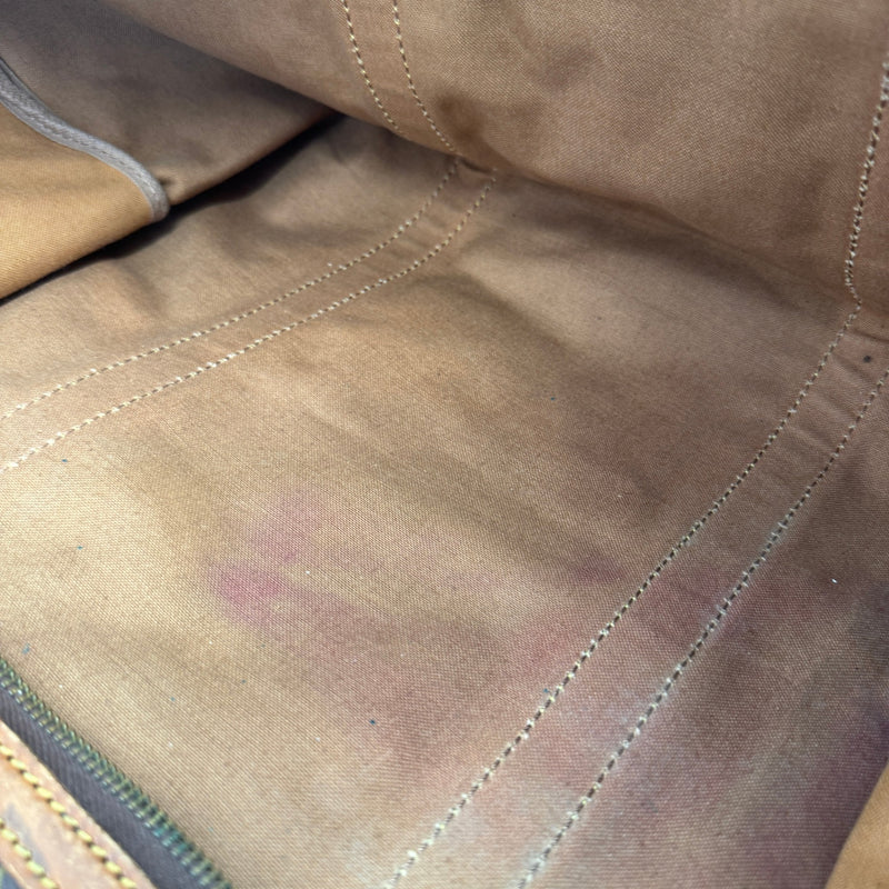 Vintage Monogram Keepall 55 Bag Brown