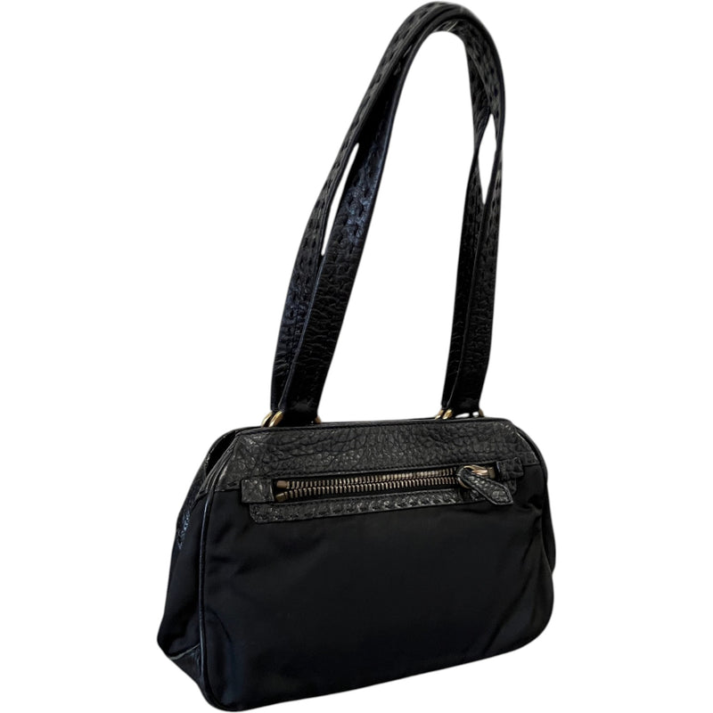 Women's Tessuto Nylon Bag Black