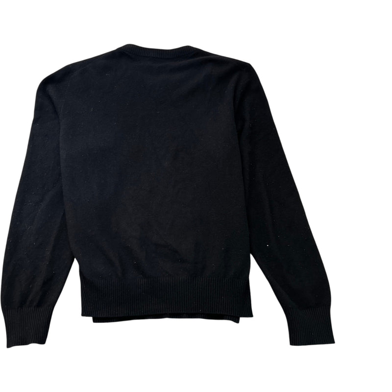 Men's Embroidered Cd Logo Jumper Navy Size L