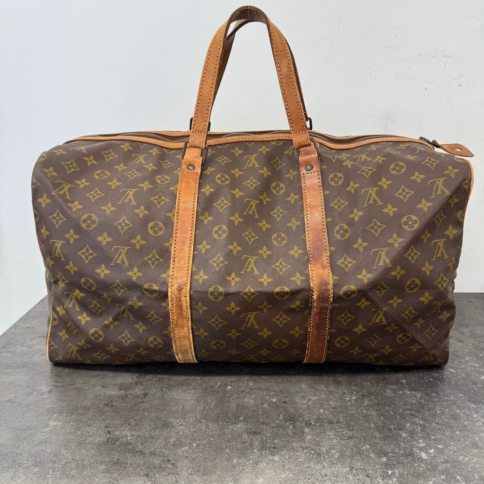 Vintage Monogram Keepall 55 Bag Brown - Photo 15