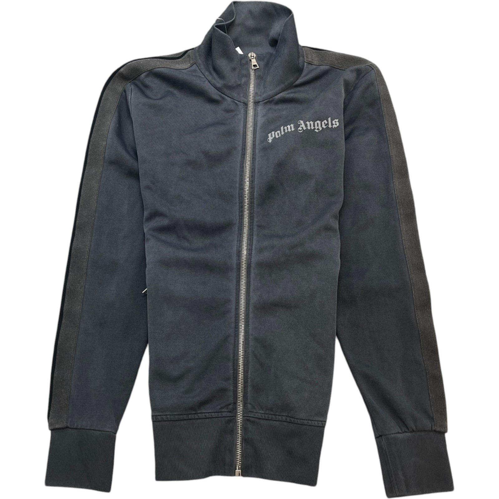 Men's Logo Print Track Jacket Grey Size XS - Photo 1