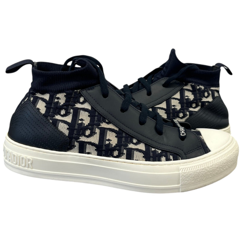 Women's Walk'n'Dior High Trainers Navy Size UK 4 / EU 37