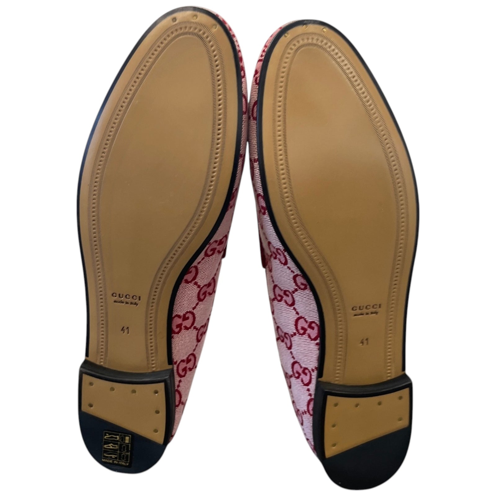 Women's GG Supreme Jordaan Loafers Pink Size UK 8 / EU 41 - Photo 11