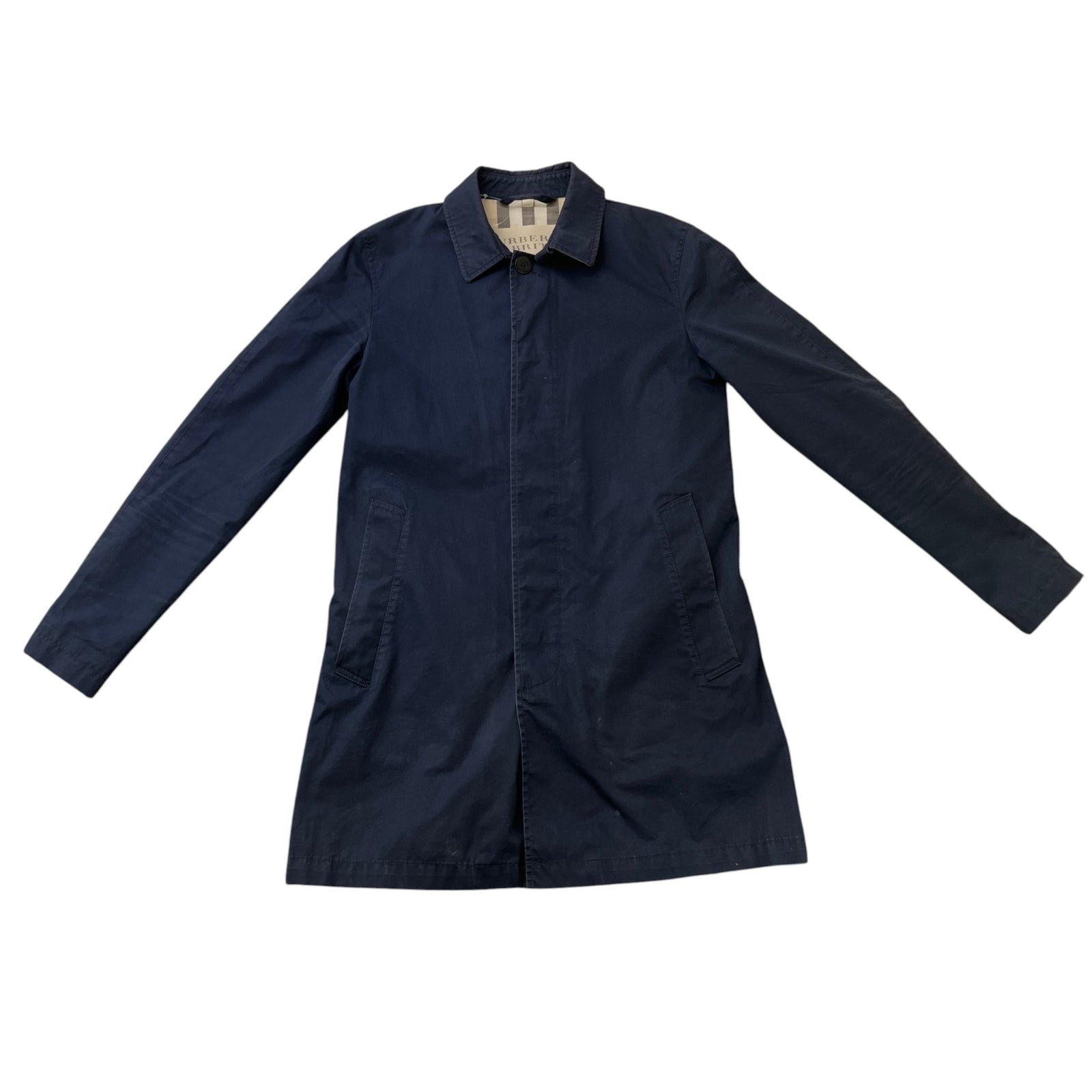 Men's Camden Heritage Trench Jacket Navy Size XS - Photo 1