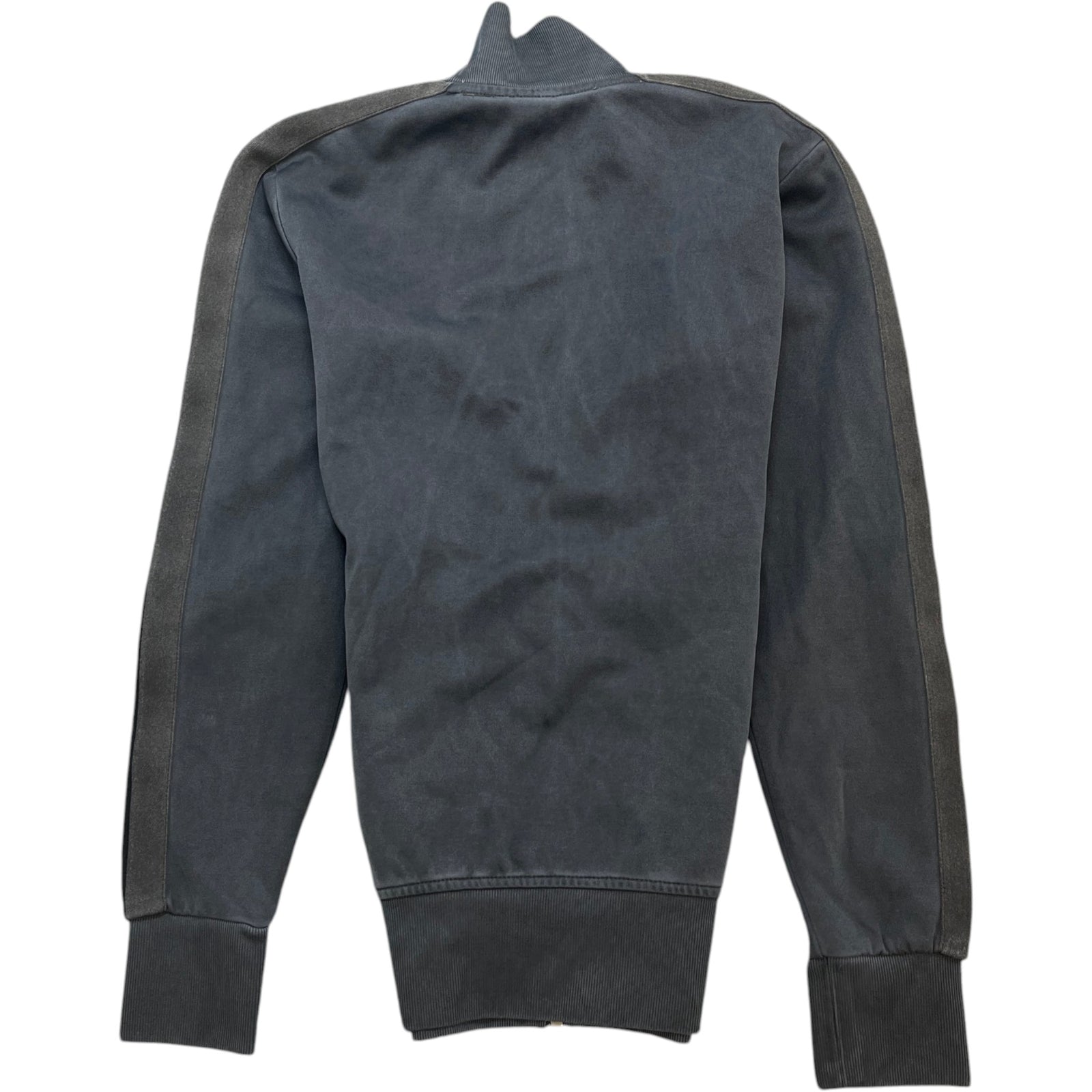 Men's Logo Print Track Jacket Grey Size XS - Photo 2