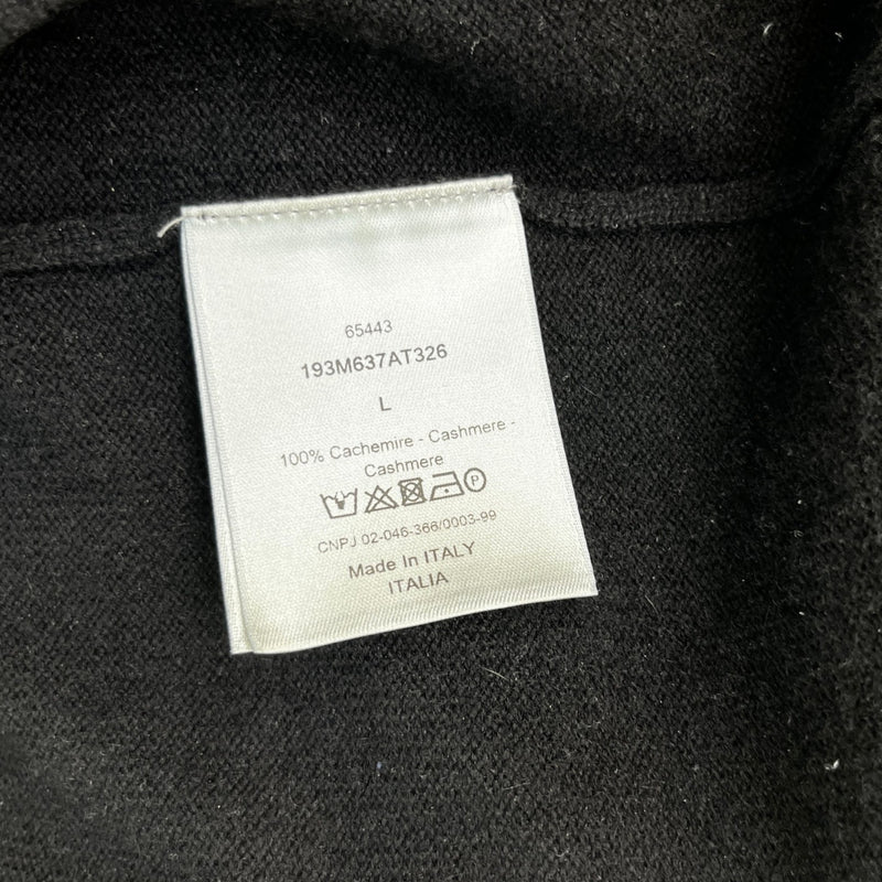 Men's Embroidered Cd Logo Jumper Navy Size L
