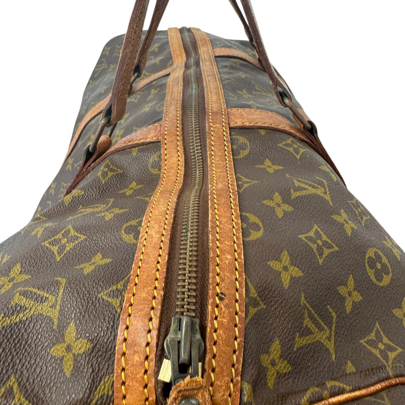 Vintage Monogram Keepall 55 Bag Brown