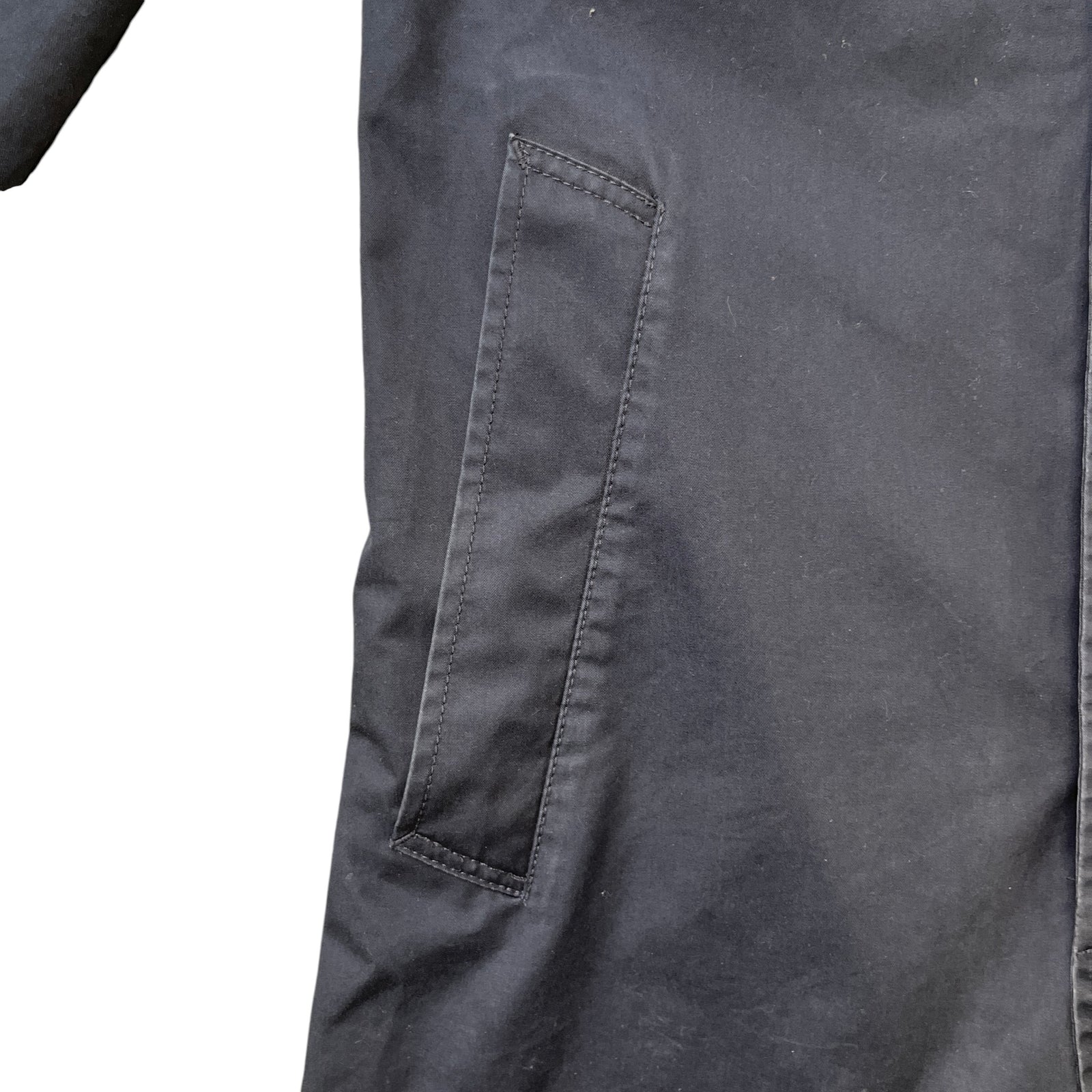 Men's Camden Heritage Trench Jacket Navy Size XS - Photo 7
