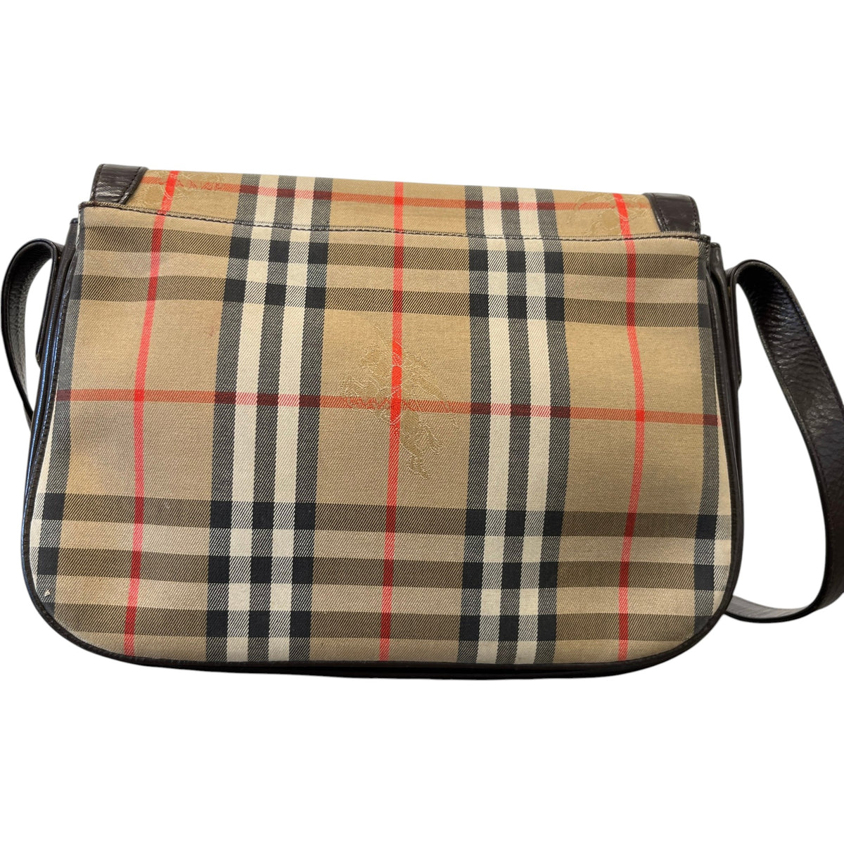 Women's Nova Check Crossbody Bag Beige - Photo 3