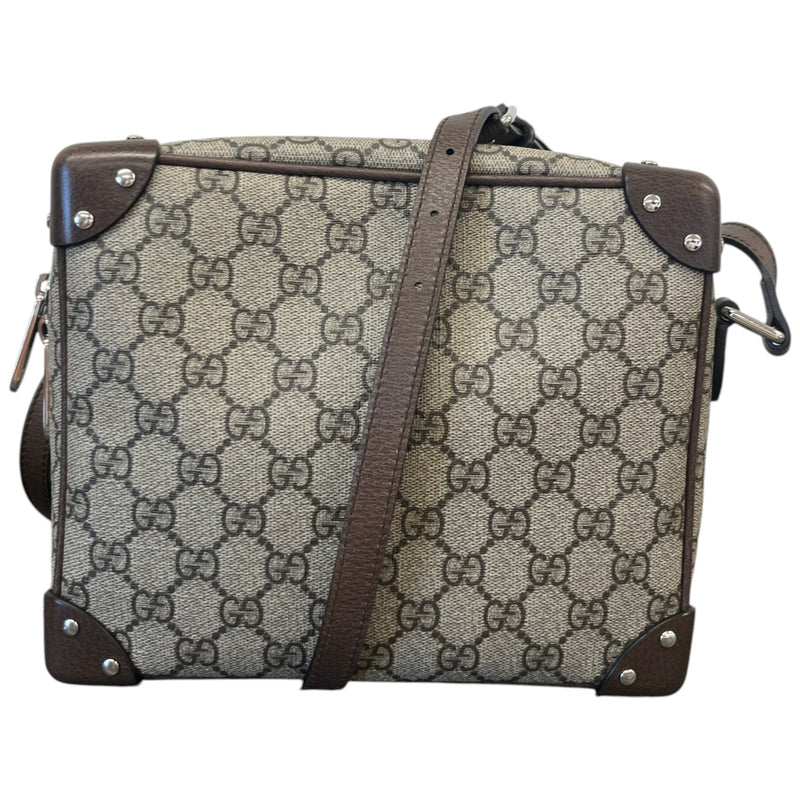 Women's GG Supreme Soft Trunk Crossbody Bag Beige