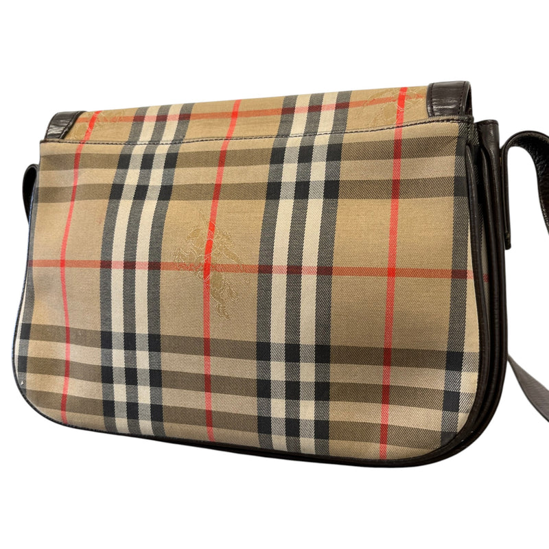 Women's Nova Check Crossbody Bag Beige