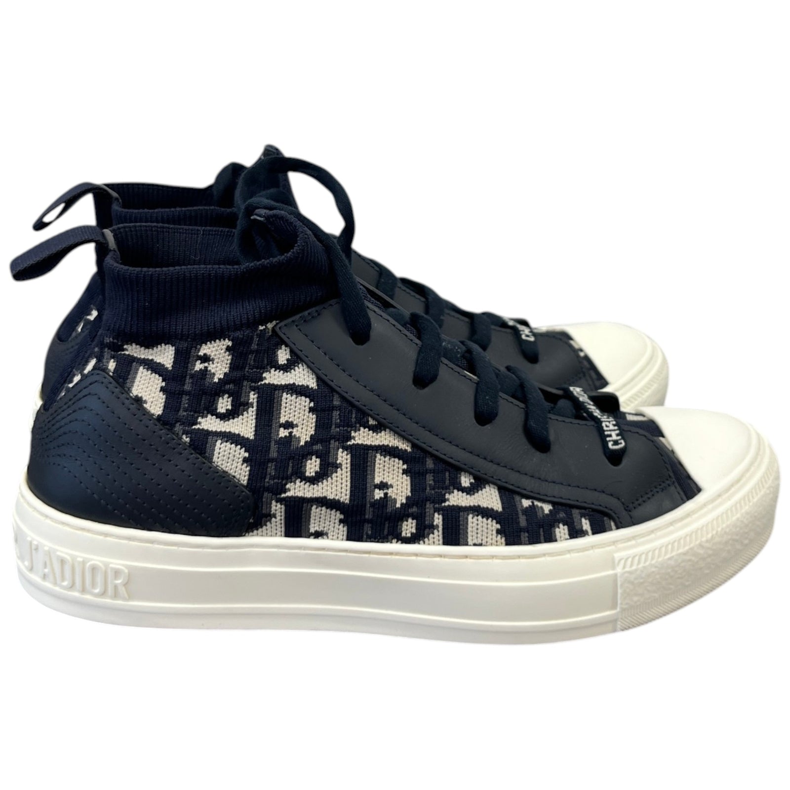 Women's Walk'n'Dior High Trainers Navy Size UK 4 / EU 37 - Photo 8