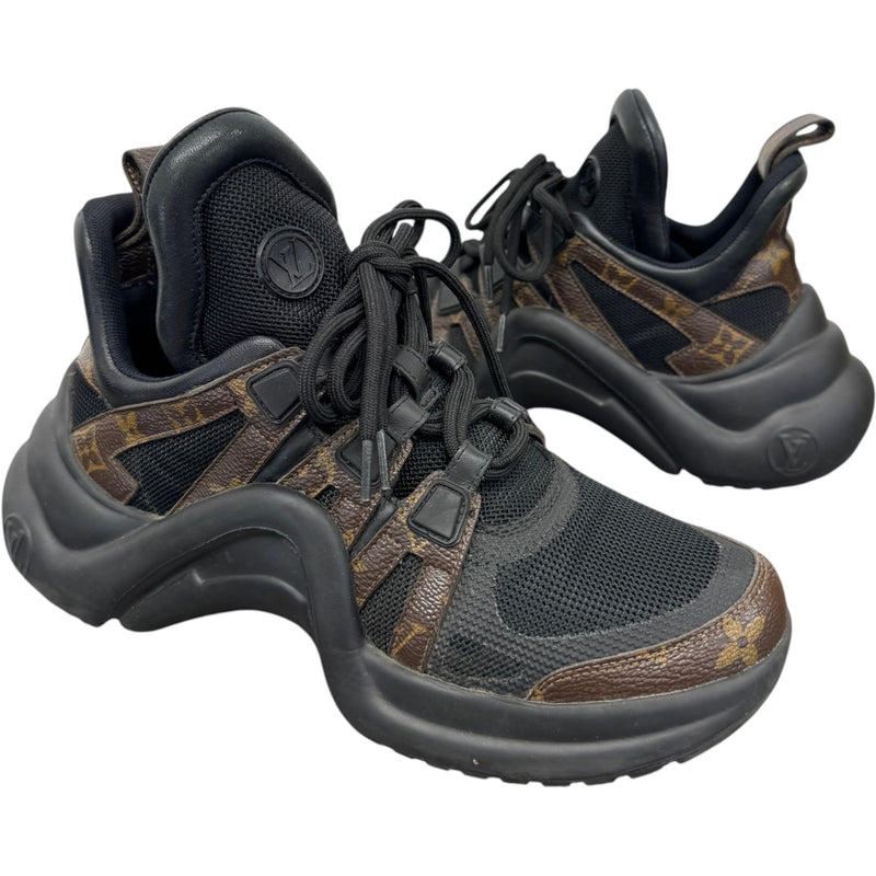 Women's Monogram Archlight Low Trainers Brown Size UK 5 / EU 38