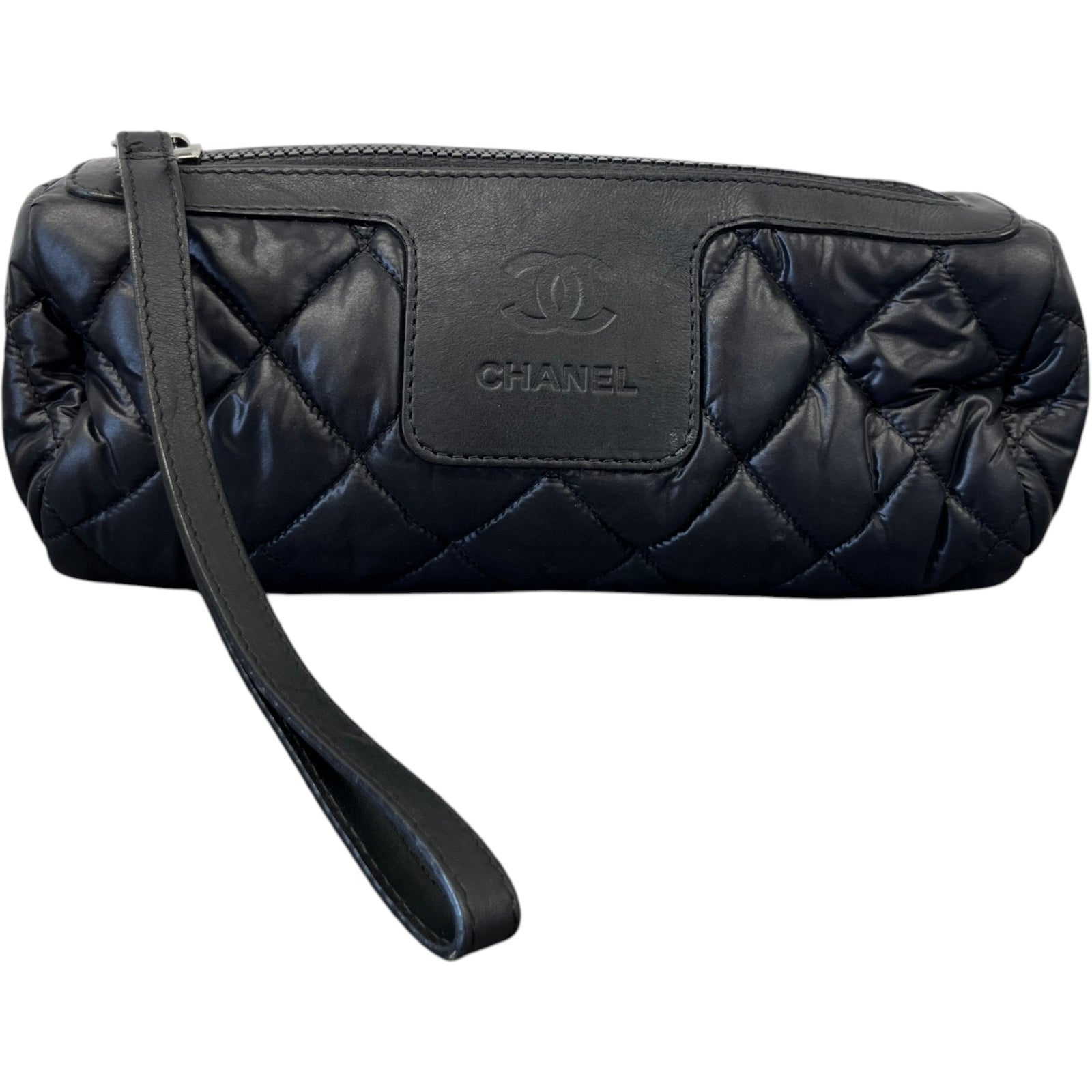 Women's Quilted Coco Cocoon Pouch Black - Photo 1