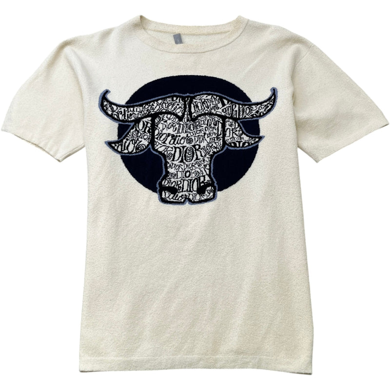 Men's X Shawn Stussy Bull T-Shirt Cream Size L