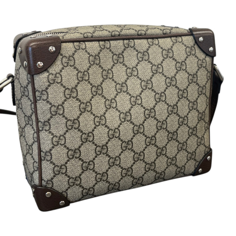 Women's GG Supreme Soft Trunk Crossbody Bag Beige
