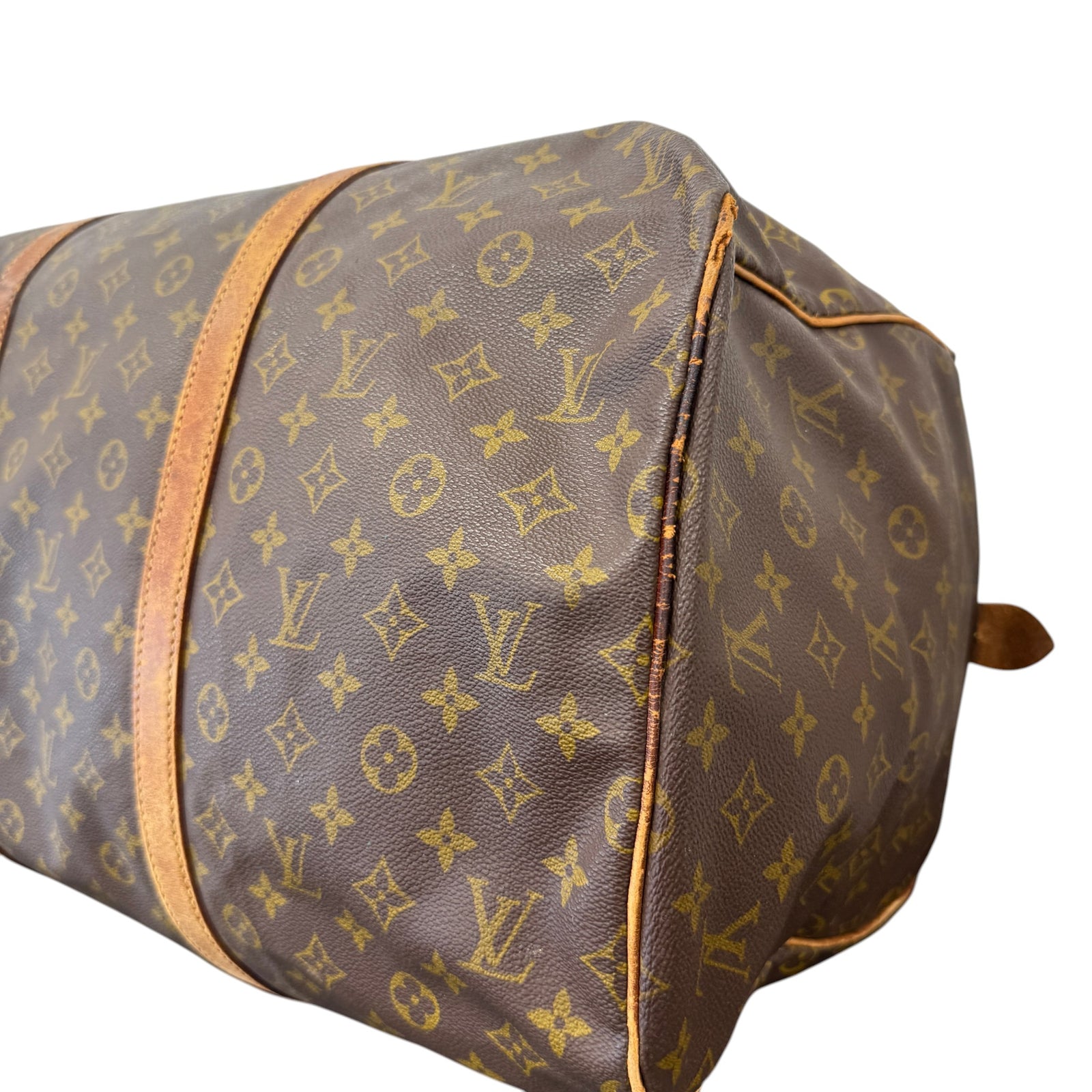 Vintage Monogram Keepall 55 Bag Brown - Photo 10