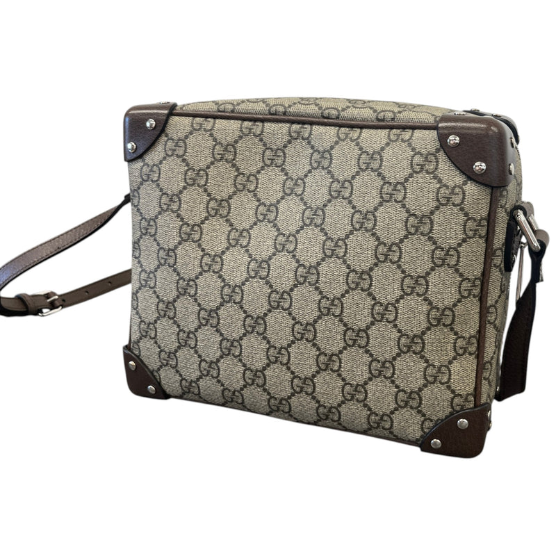 Women's GG Supreme Soft Trunk Crossbody Bag Beige