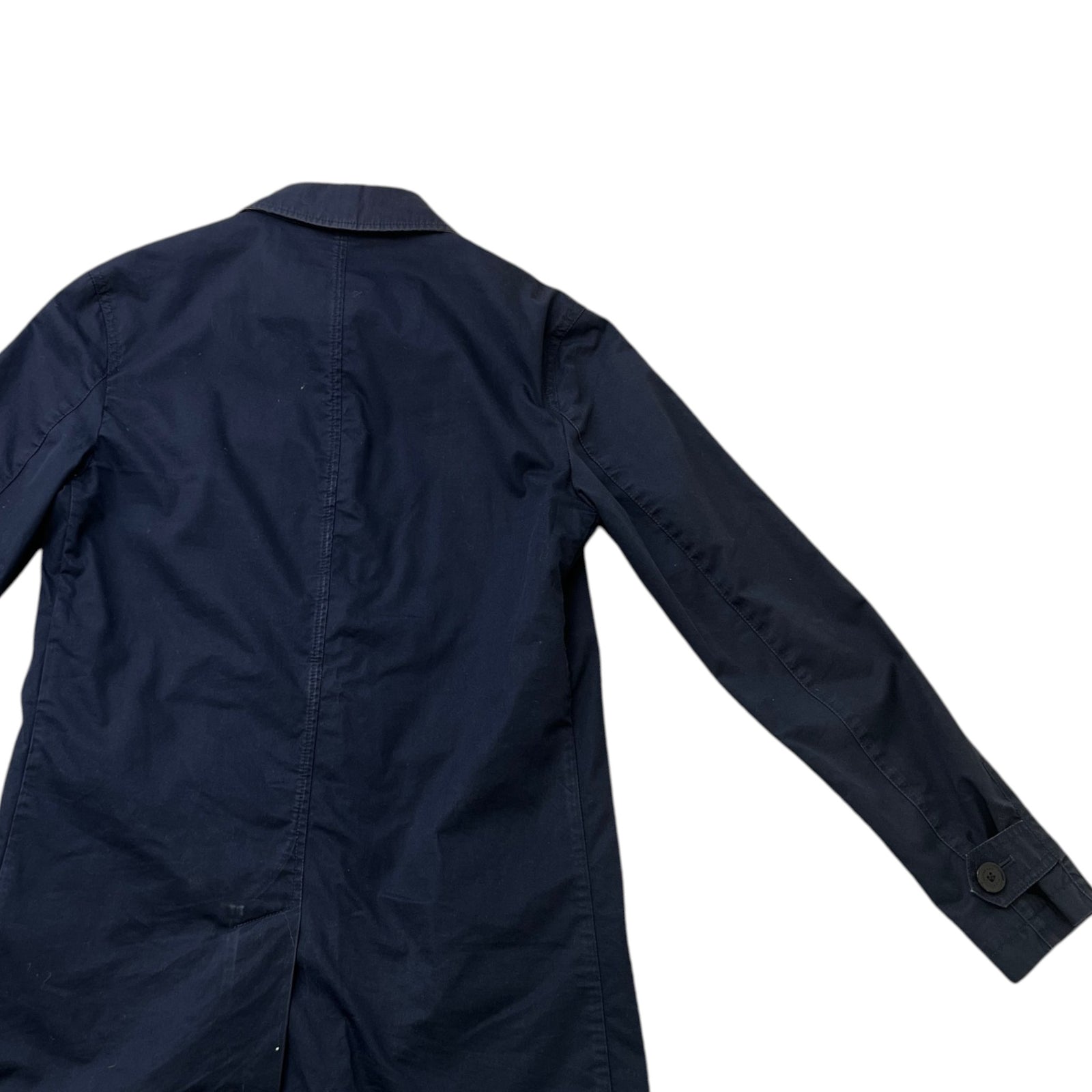 Men's Camden Heritage Trench Jacket Navy Size XS - Photo 4