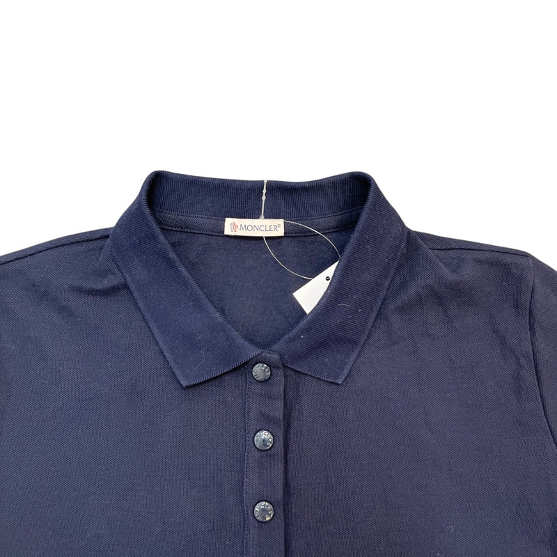 Women's Logo Tape Polo Shirt Navy Size L