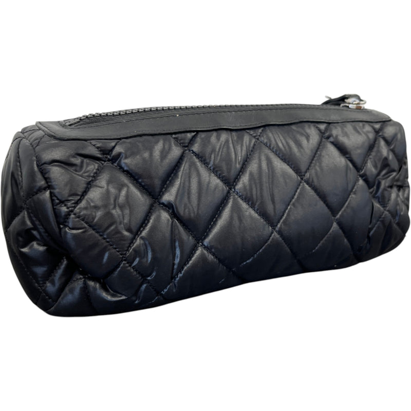 Women's Quilted Coco Cocoon Pouch Black
