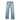 Men's Plaque Logo Jeans Blue Size Waist 30"
