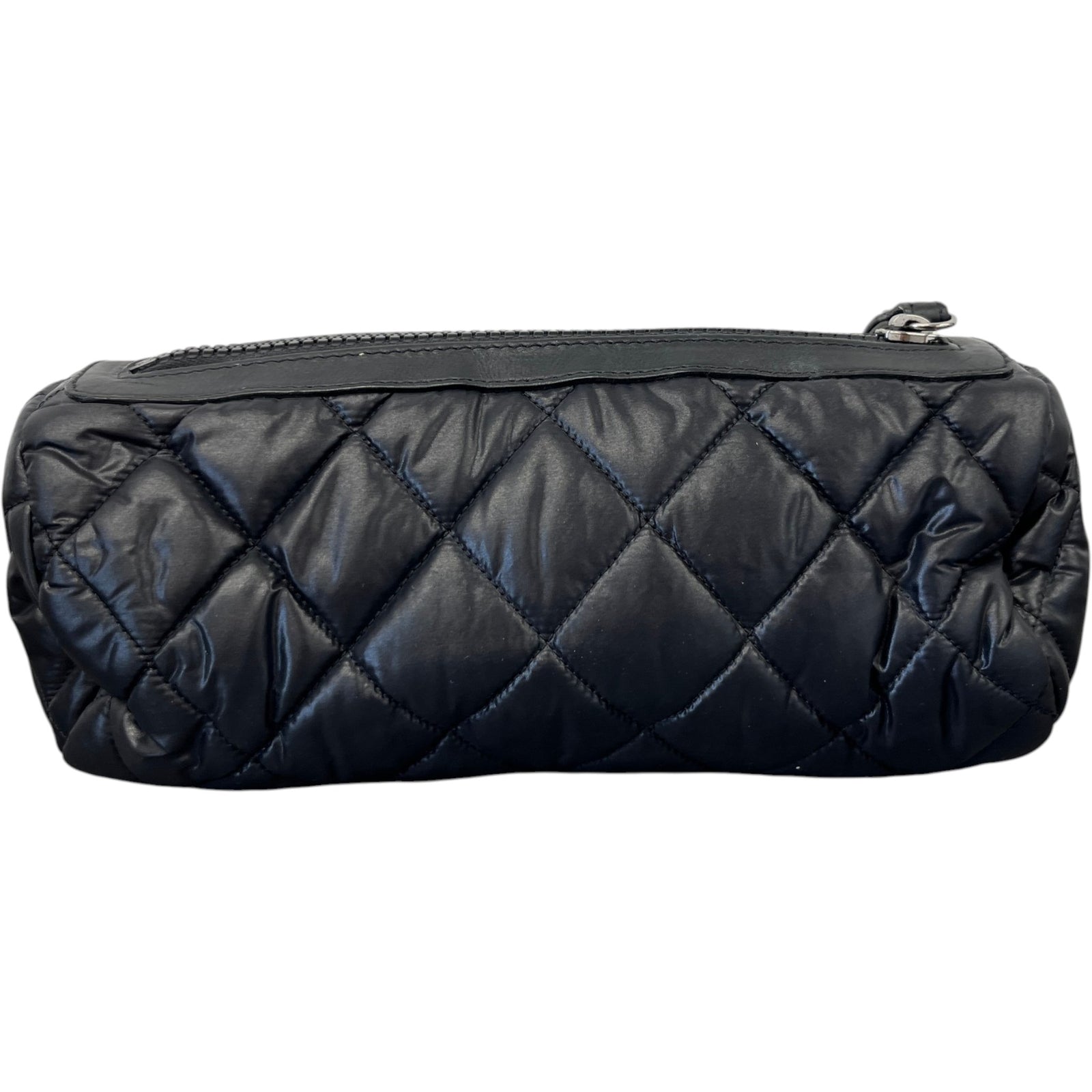 Women's Quilted Coco Cocoon Pouch Black - Photo 2