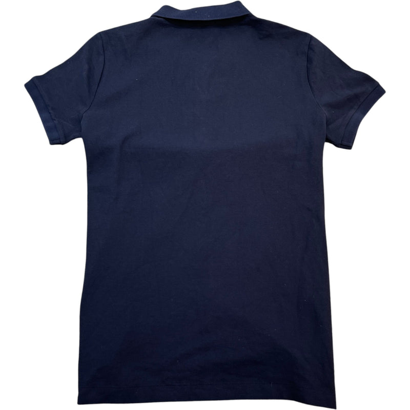 Women's Logo Tape Polo Shirt Navy Size L