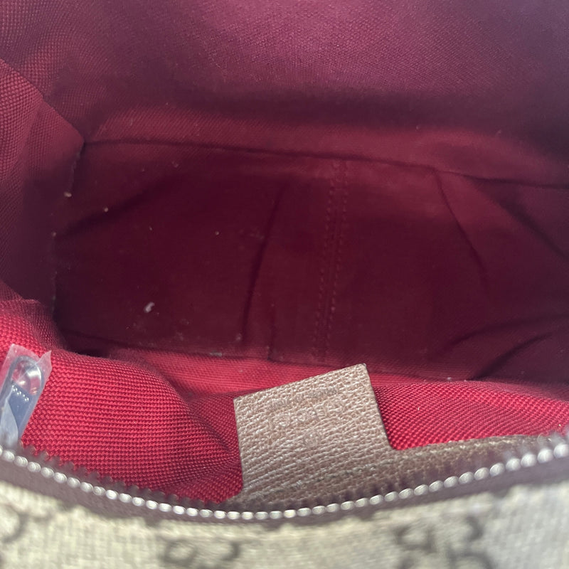 Women's GG Supreme Soft Trunk Crossbody Bag Beige