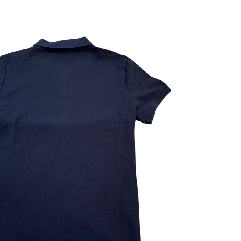 Women's Logo Tape Polo Shirt Navy Size L
