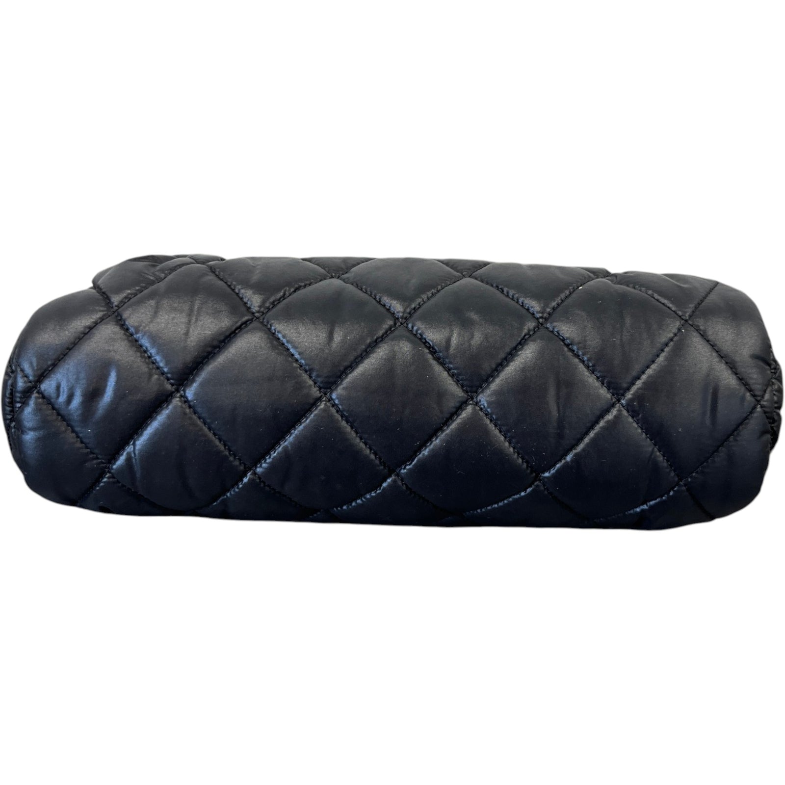 Women's Quilted Coco Cocoon Pouch Black - Photo 9