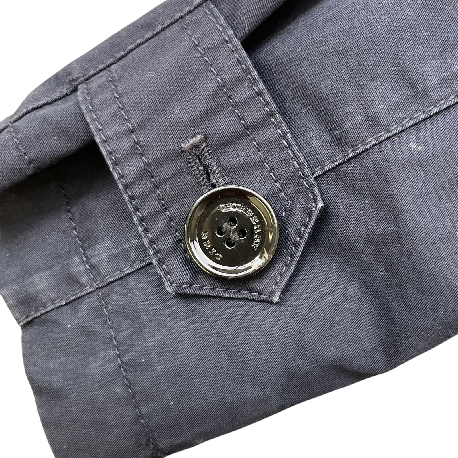 Men's Camden Heritage Trench Jacket Navy Size XS - Photo 12