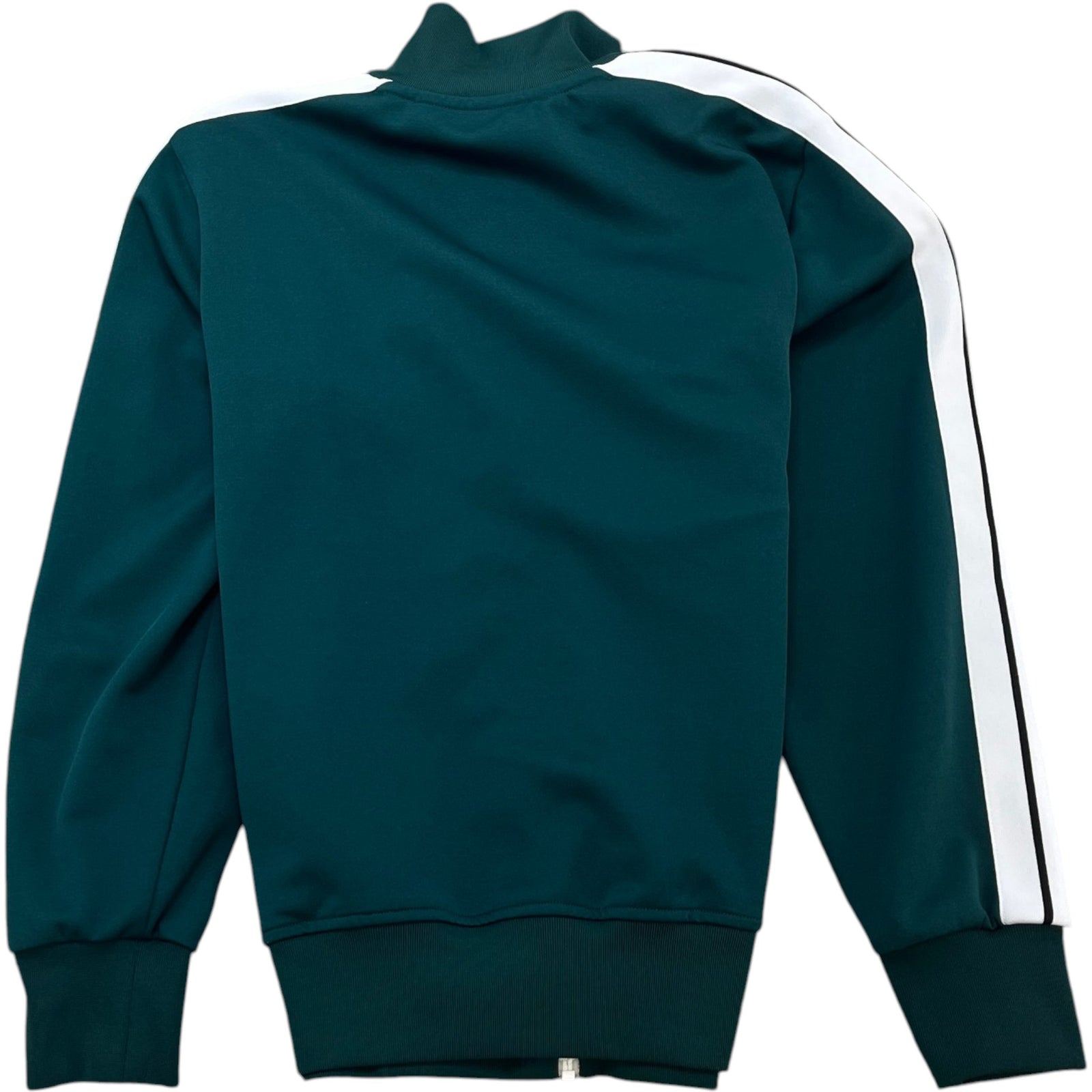 Men's Logo Print Track Jacket Green Size L - Photo 2
