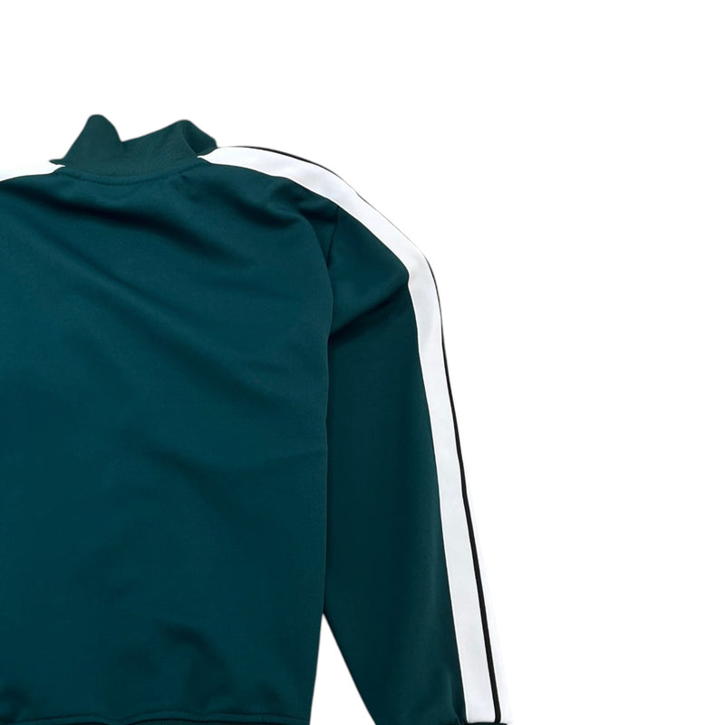Men's Logo Print Track Jacket Green Size L