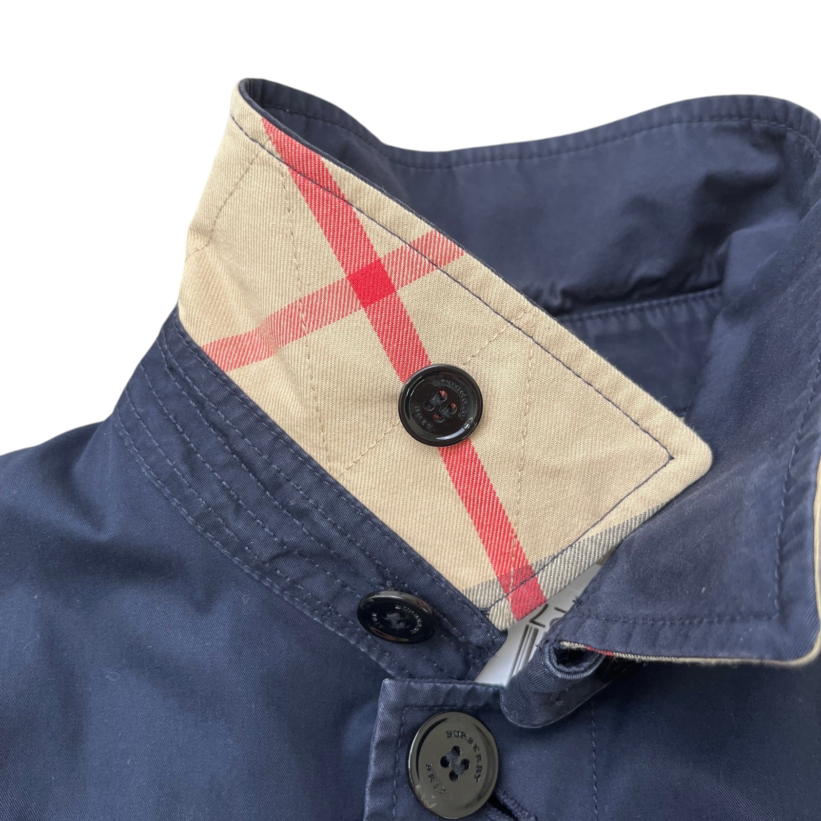 Men's Camden Heritage Trench Jacket Navy Size XS - Photo 17