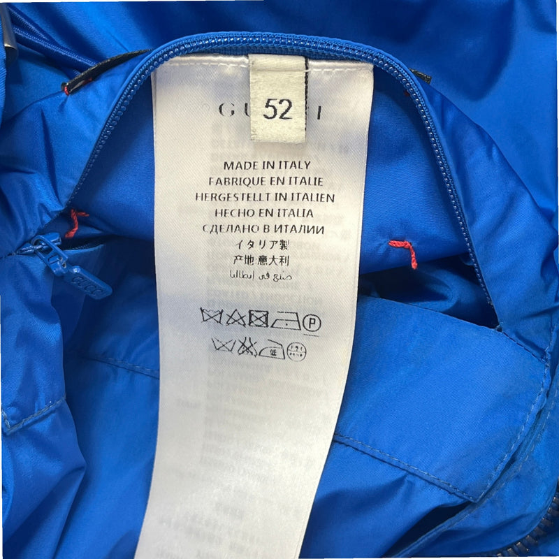 Men's GG Supreme Windbreaker Blue Size XL