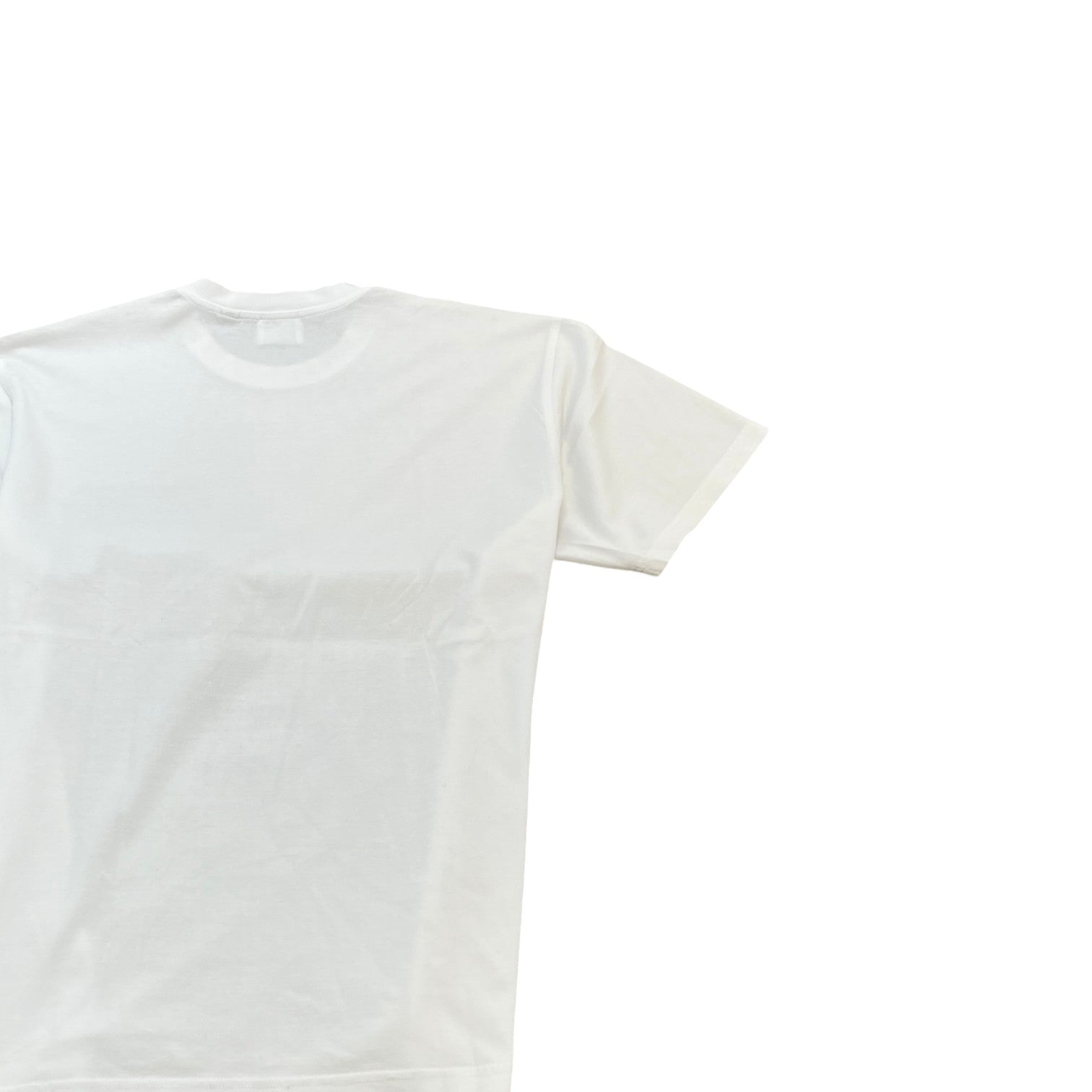 Men's Logo Print T-Shirt White Size M - Photo 4